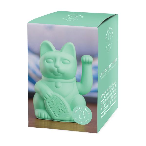 Maneki Neko Gelukskat - lucky kat muntgroen - Afbeelding 3