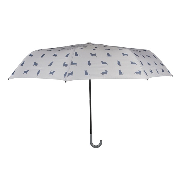 Uitschuifbare paraplu met hoes - BLAUW - 8.00