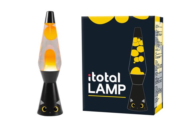 iTotal - Lava Lamp Black Cat