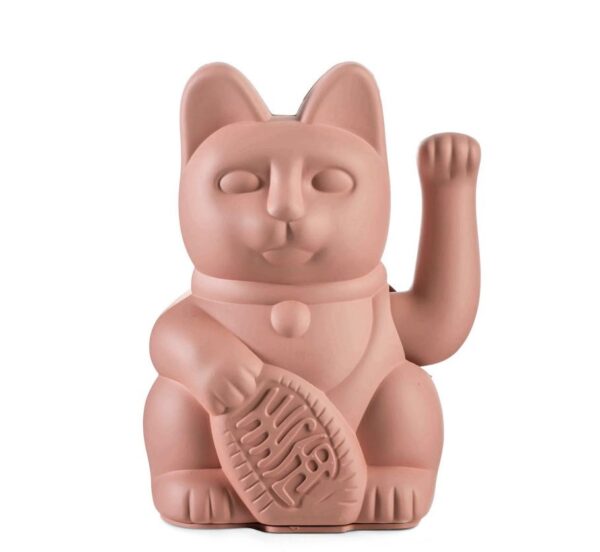 Maneki Neko Gelukskat - lucky kat pink - Afbeelding 2