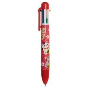 Maneki Neko meerkleurige pen