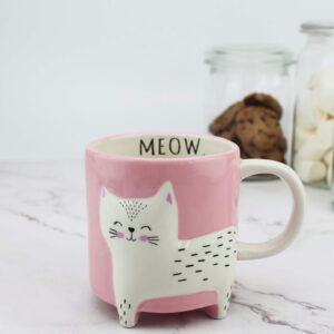 Winkee Cute Animal Mug Cat - mok