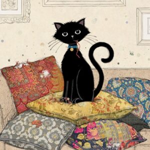 Bug Art - Cushion Kitty H045