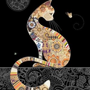 Bug Art - Decorative Cat M164