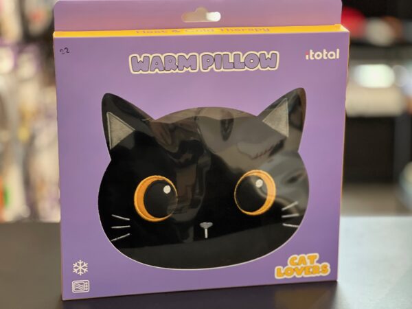 iTotal warmtekussen - black cat - Afbeelding 2