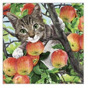 Servietten 'Fuji Cat' 25x25 cm