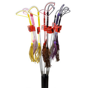 PURRfect leren kattenspeelgoed hengel