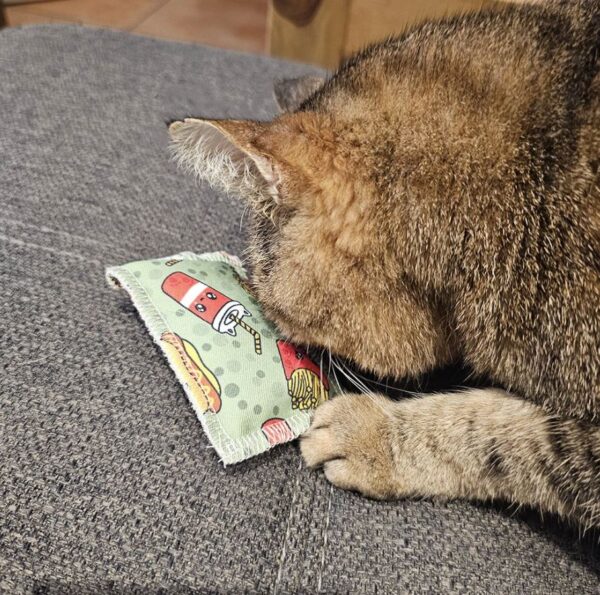 4cats Kawaii Food Collection knuffelkussentje met Valeriaan - Afbeelding 6