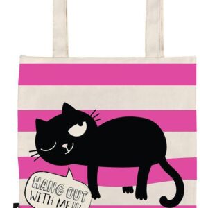 Ed, the Cat  - katoenen tas groot hang out