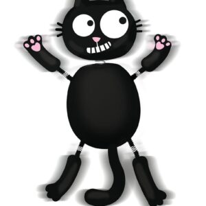 Ed the Cat wiebel magneet