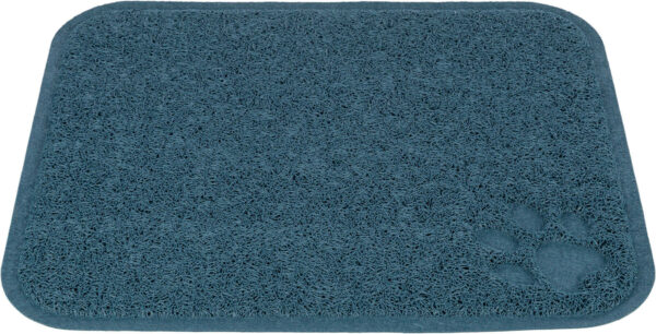 Schoonloopmat blauw voor Kattenbakken
