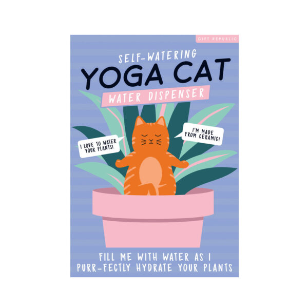 Gift Republic Yoga Cat Water Dispenser - Afbeelding 3
