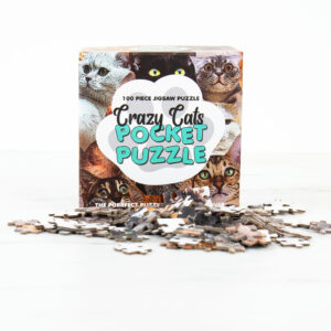 Gift Republic Pocket Puzzle Crazy Cats