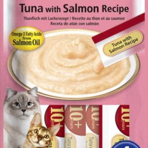 Inaba Churu Senior 10+ Tonijn met zalm