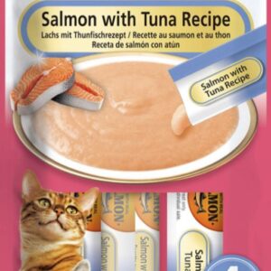 Inaba Churu Puree Zalm en tonijn