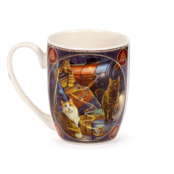 Lisa Parker - Witchwood Express Katten Porselein Mok - Afbeelding 4