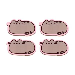 Pusheen de Kat Set 4 Gevormde Onderzetters