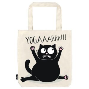 Ed, the Cat  - katoenen tas groot yogaaarrr