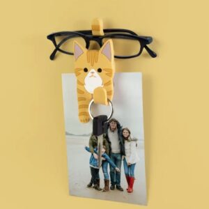 Trendform Magneten - Clip & Hook Cat - Set van 2 - Multicolour