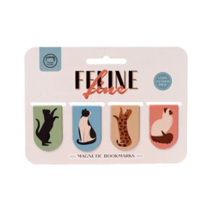 Feline Fine Kat Magnetische Boekenlegger Set