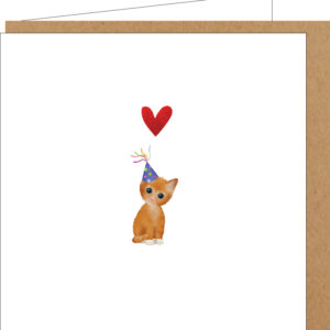 Kaartje YP045 - ros katje
