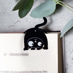 Ed the Cat metalen boekenlegger