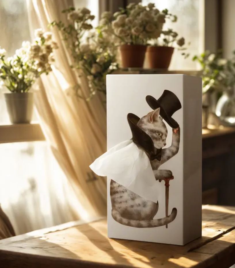 Spextrum Tissuehouder Tissue Up Tale – Cat
