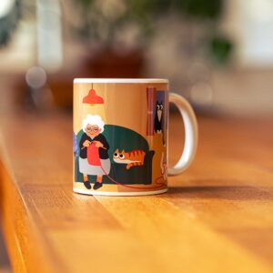 Cat Lady Morph Mug - mok
