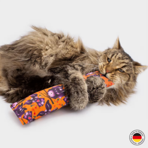4cats Halloween Collection Speelrol gevuld met valeriaan of kattenkruid/silvervine